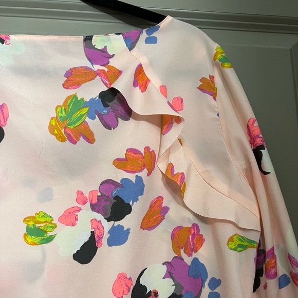 Banana Republic Floral Boatneck Blouse - Picture 7 of 10